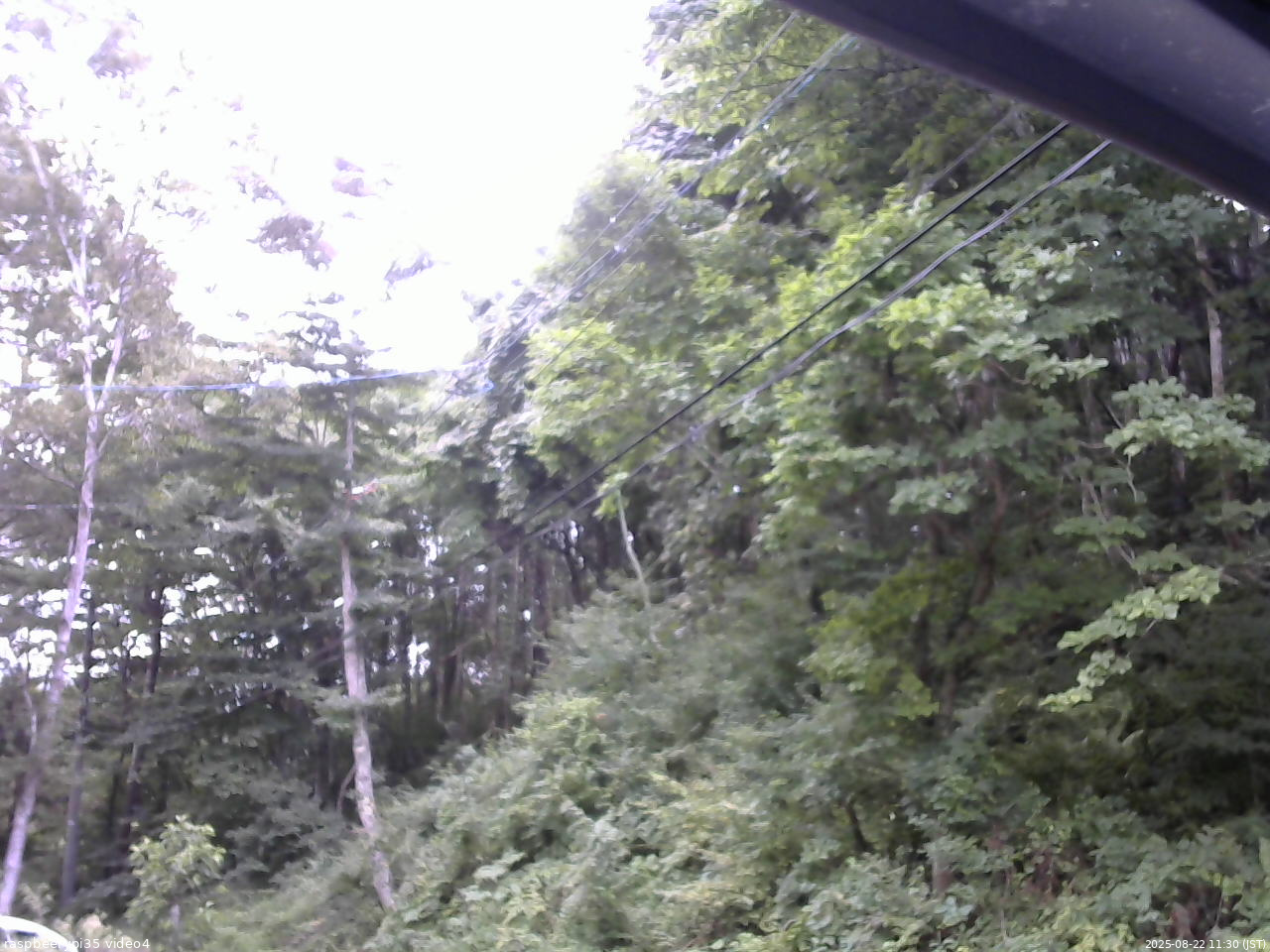 長野県菅平高原 ゆたか山荘 東側上空 2025/08/22 11:30