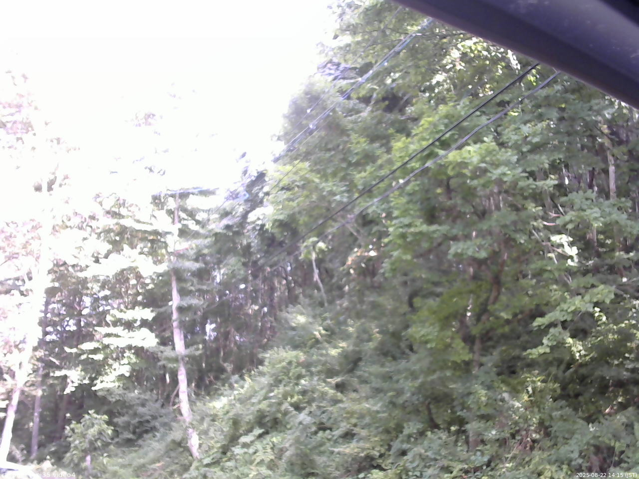 長野県菅平高原 ゆたか山荘 東側上空 2025/08/22 14:15