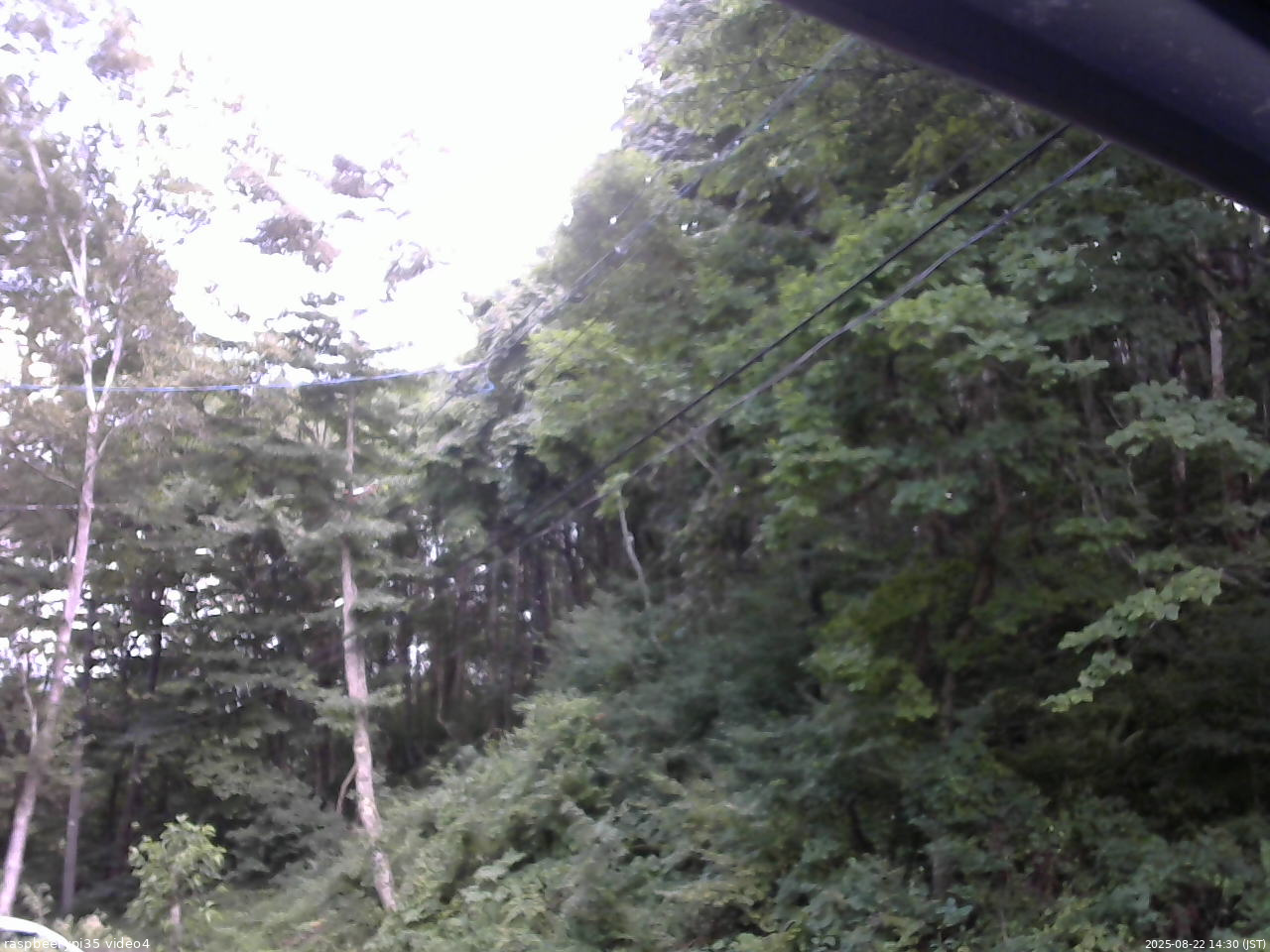 長野県菅平高原 ゆたか山荘 東側上空 2025/08/22 14:30