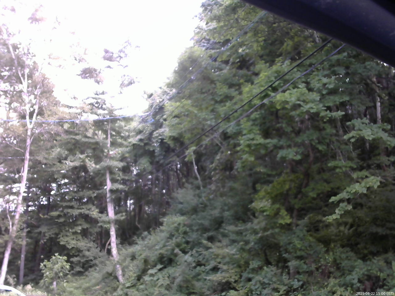 長野県菅平高原 ゆたか山荘 東側上空 2025/08/22 15:00