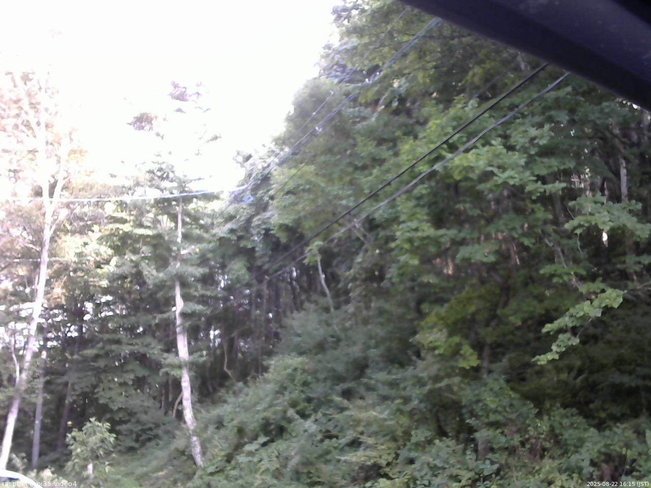 長野県菅平高原 ゆたか山荘 東側上空 2025/08/22 16:15