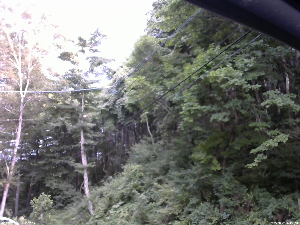 長野県菅平高原 ゆたか山荘 東側上空 2025/08/22 16:45