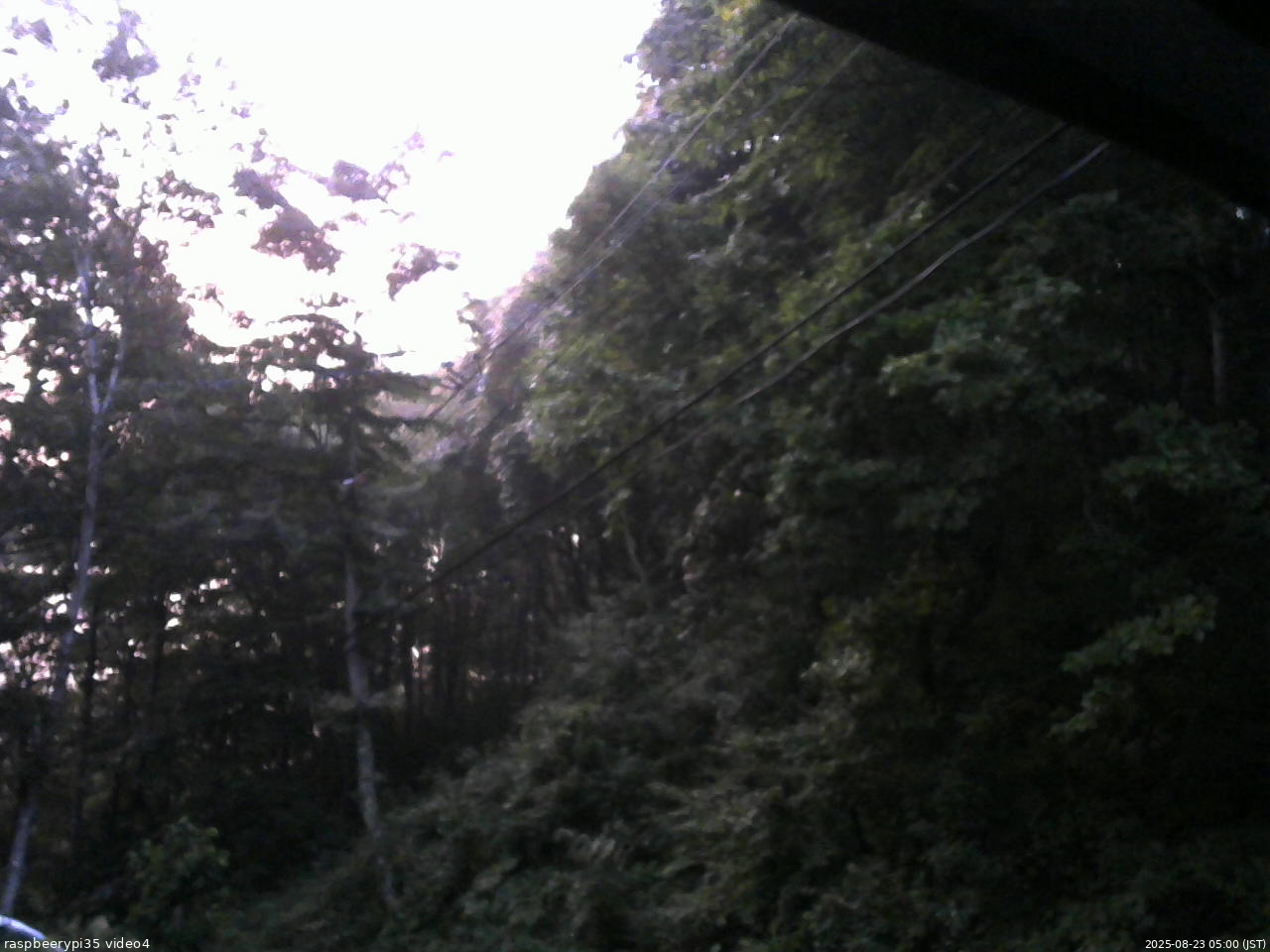 長野県菅平高原 ゆたか山荘 東側上空 2025/08/23 05:00