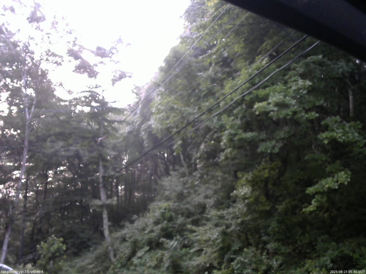 長野県菅平高原 ゆたか山荘 東側上空 2025/08/23 05:30