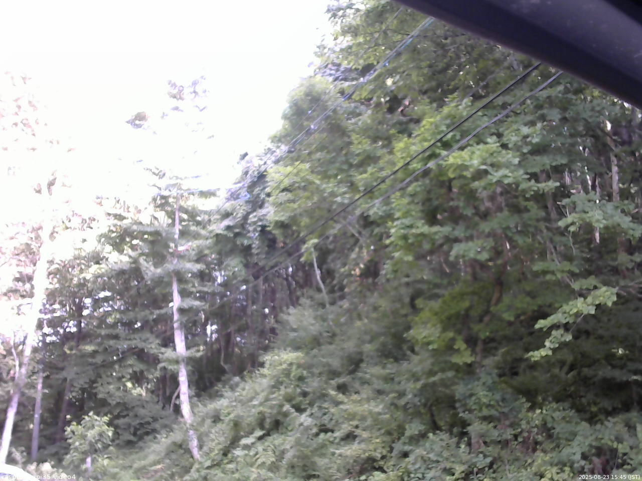 長野県菅平高原 ゆたか山荘 東側上空 2025/08/23 15:45