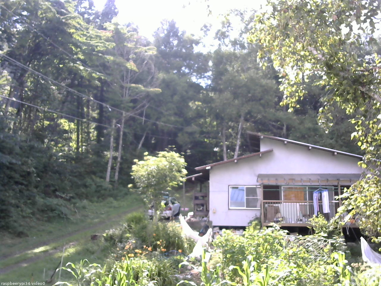 長野県菅平高原 ゆたか山荘 西側(坂上) 2025/08/24 14:45