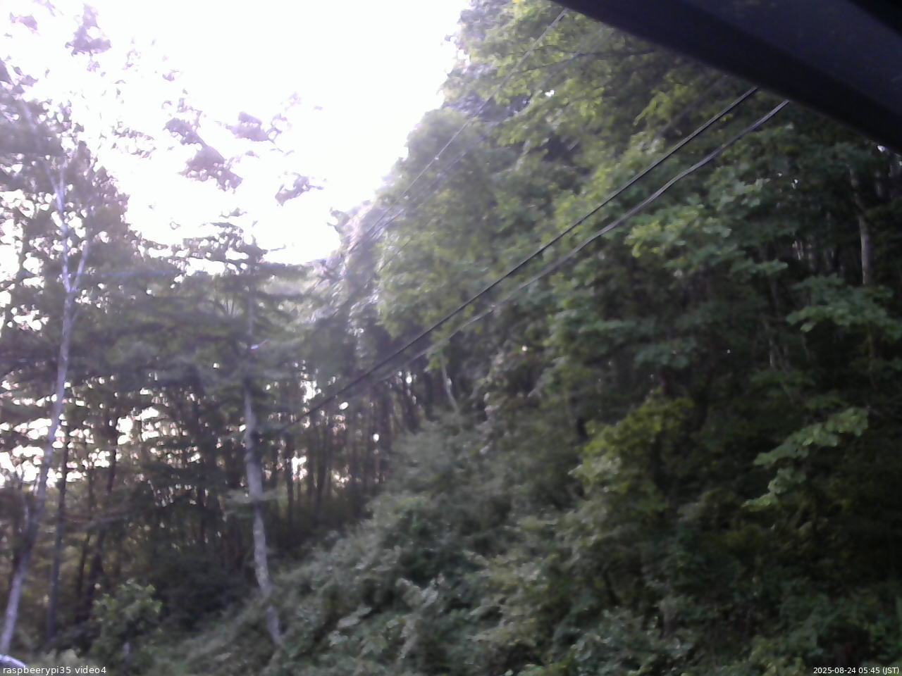 長野県菅平高原 ゆたか山荘 東側上空 2025/08/24 05:45