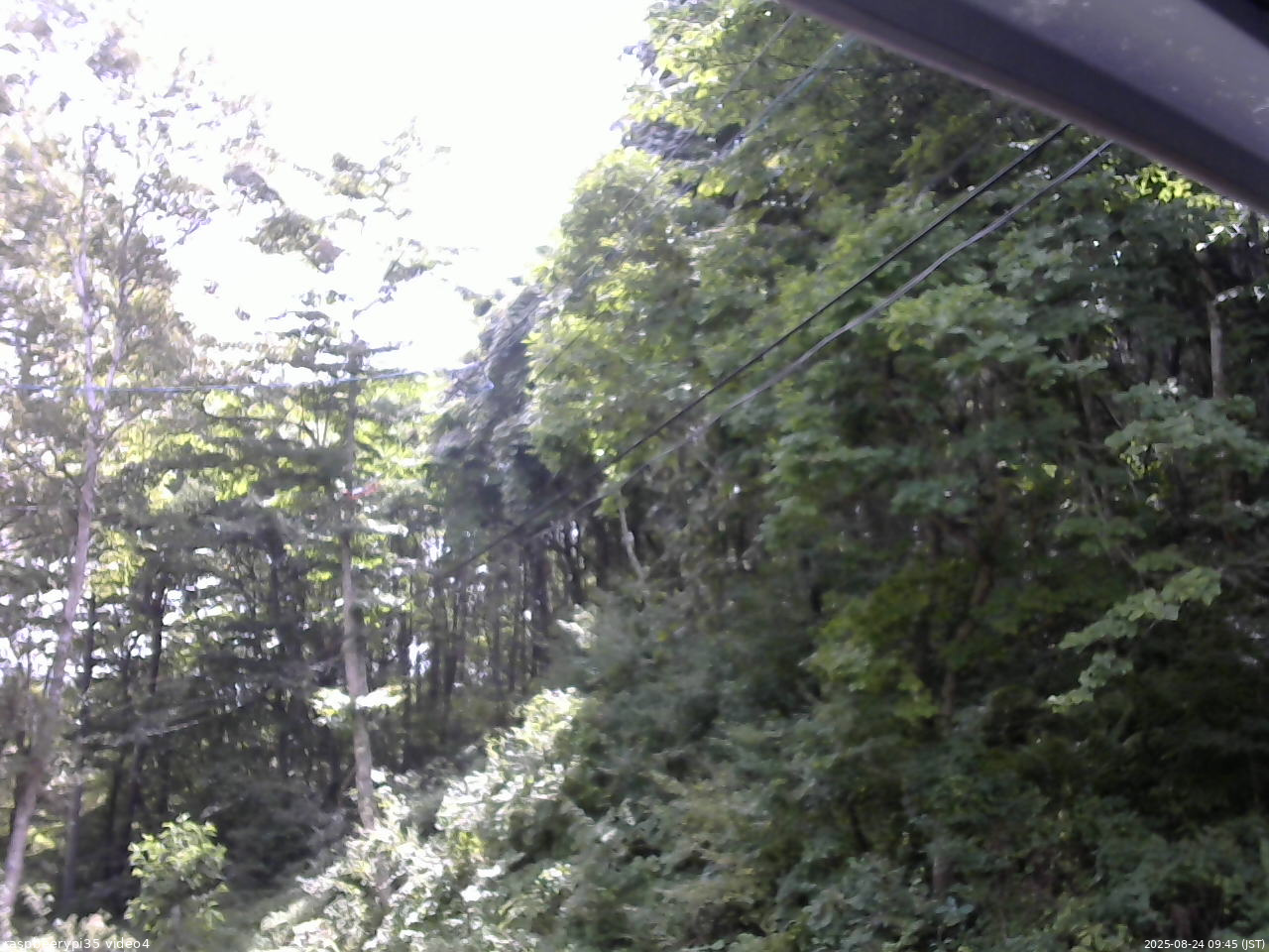 長野県菅平高原 ゆたか山荘 東側上空 2025/08/24 09:45
