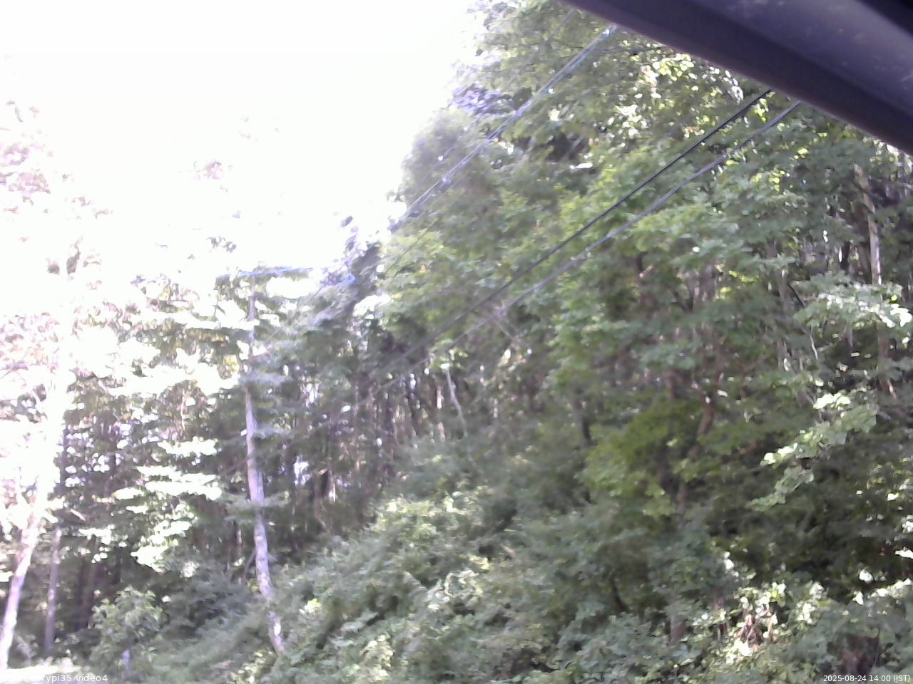 長野県菅平高原 ゆたか山荘 東側上空 2025/08/24 14:00