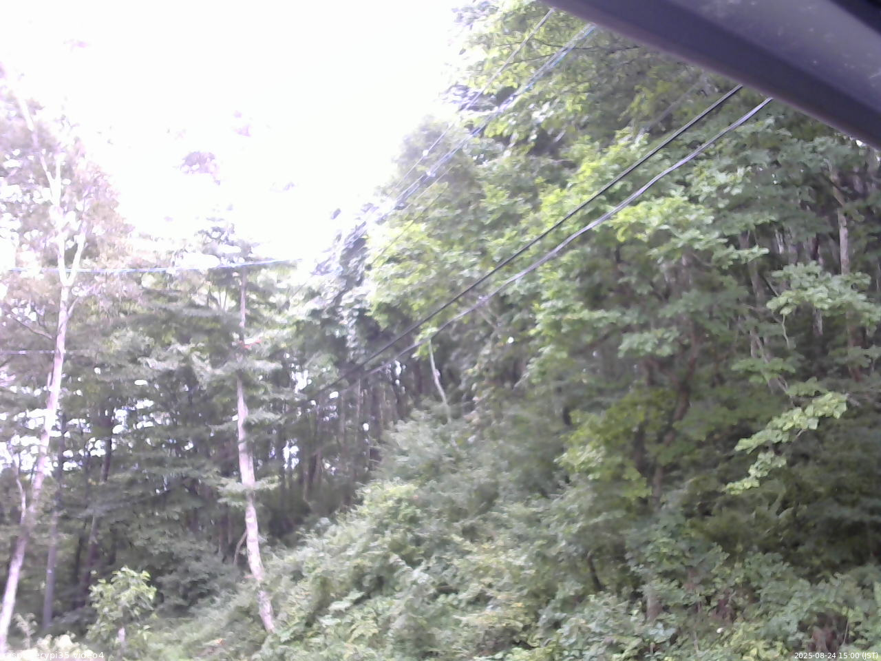 長野県菅平高原 ゆたか山荘 東側上空 2025/08/24 15:00