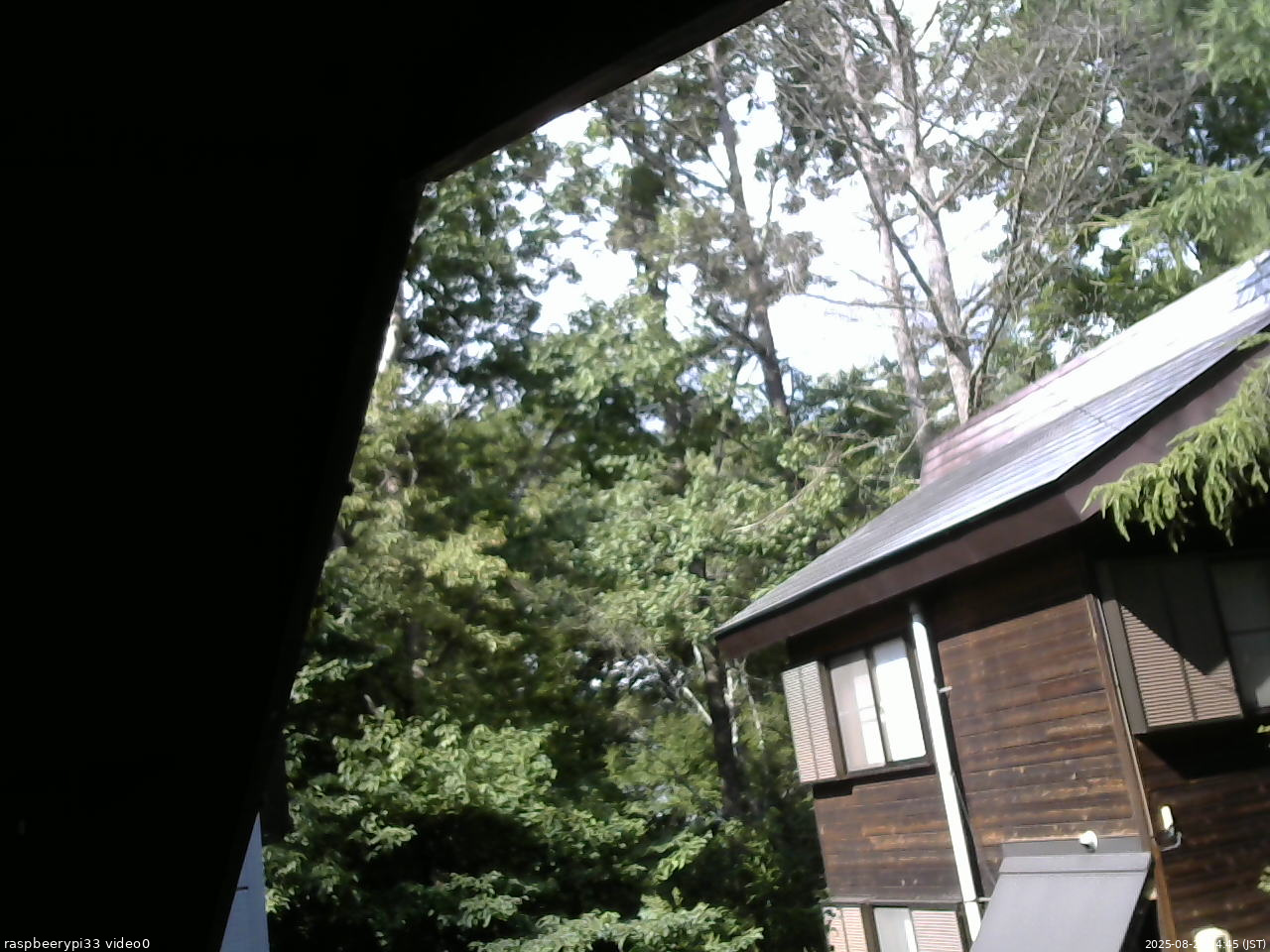 長野県菅平高原 ゆたか山荘 北側 2025/08/26 14:45