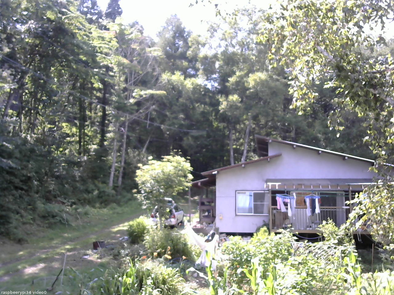 長野県菅平高原 ゆたか山荘 西側(坂上) 2025/08/26 13:30