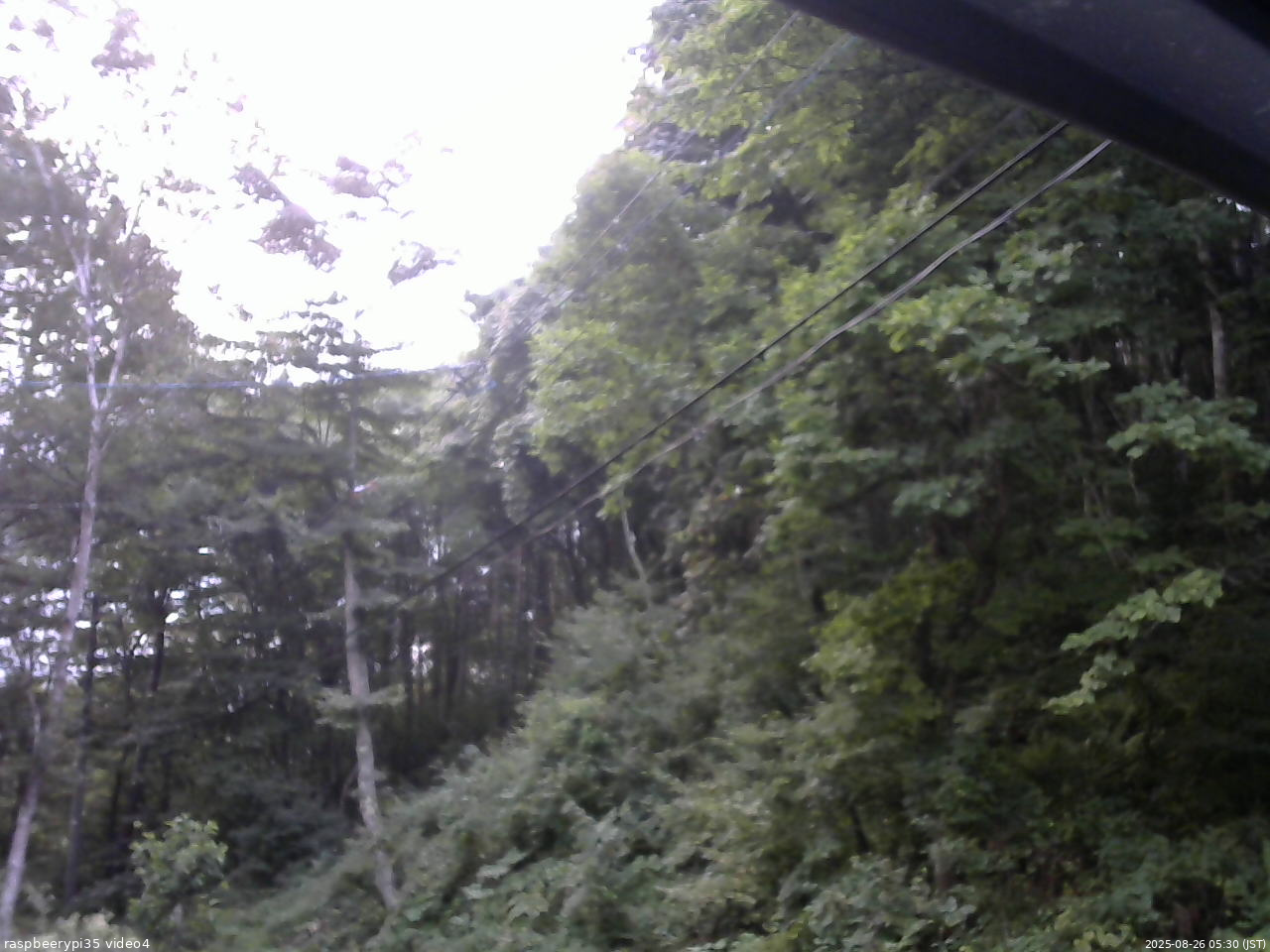 長野県菅平高原 ゆたか山荘 東側上空 2025/08/26 05:30