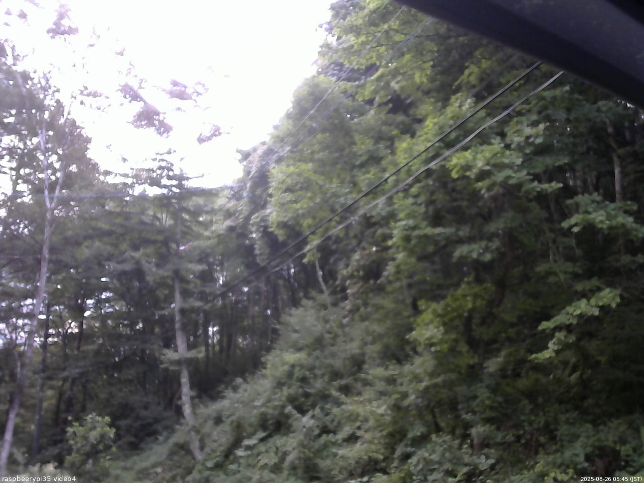 長野県菅平高原 ゆたか山荘 東側上空 2025/08/26 05:45