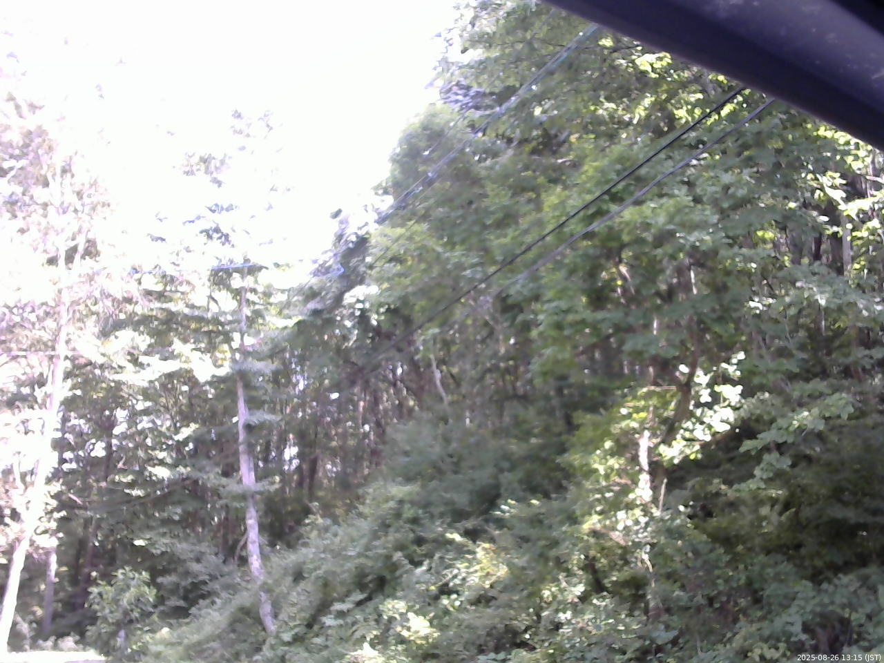 長野県菅平高原 ゆたか山荘 東側上空 2025/08/26 13:15