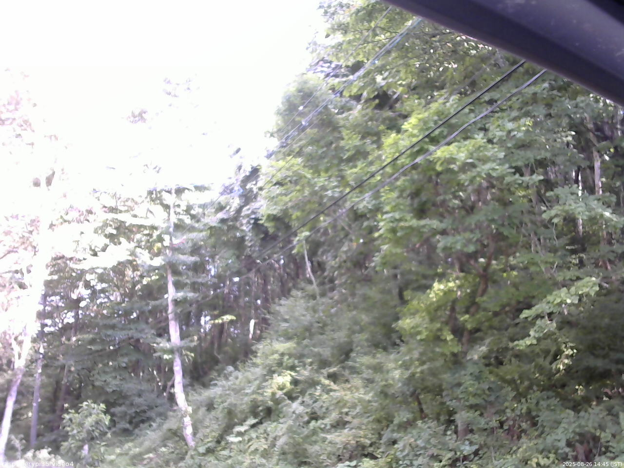 長野県菅平高原 ゆたか山荘 東側上空 2025/08/26 14:45