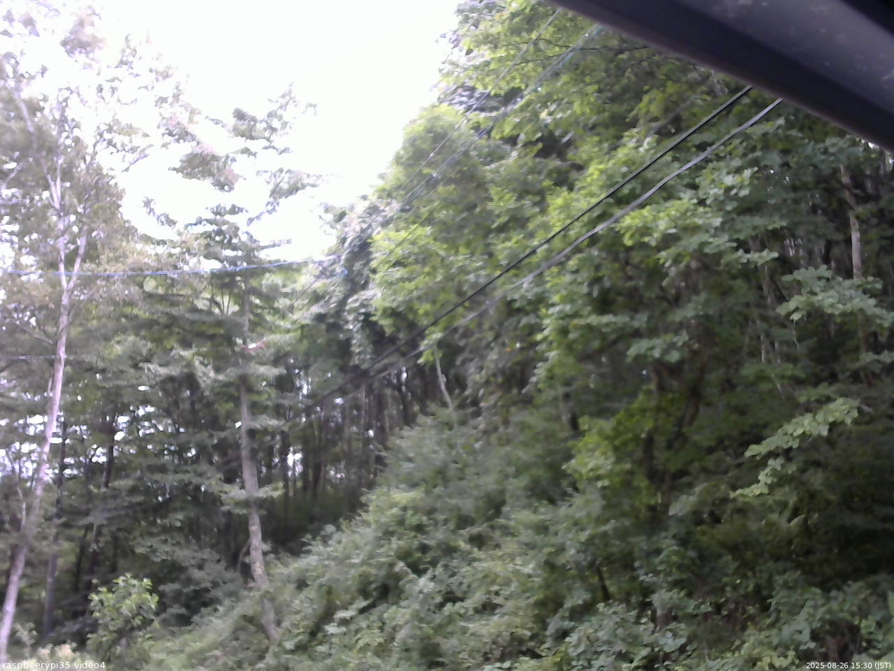 長野県菅平高原 ゆたか山荘 東側上空 2025/08/26 15:30