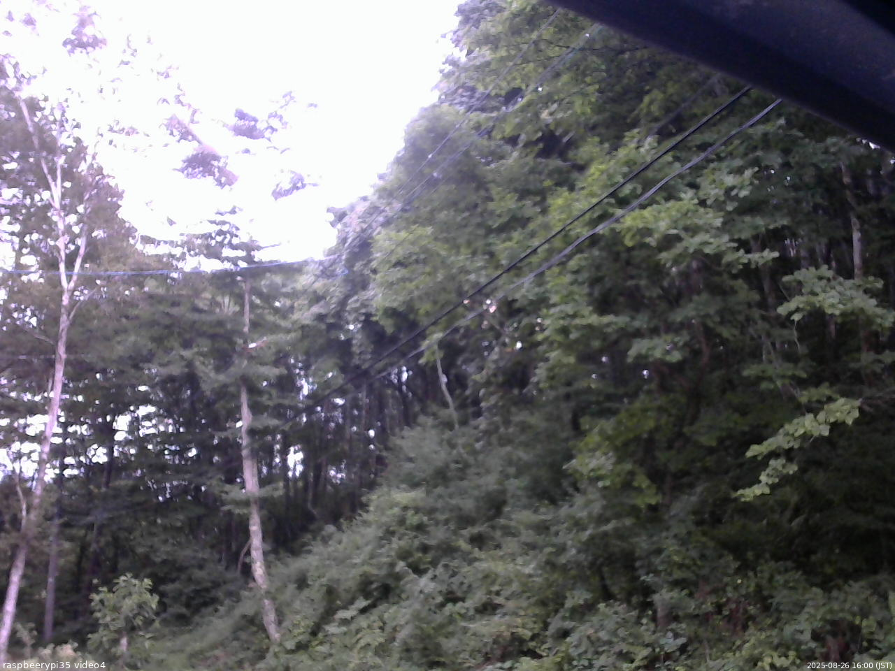 長野県菅平高原 ゆたか山荘 東側上空 2025/08/26 16:00