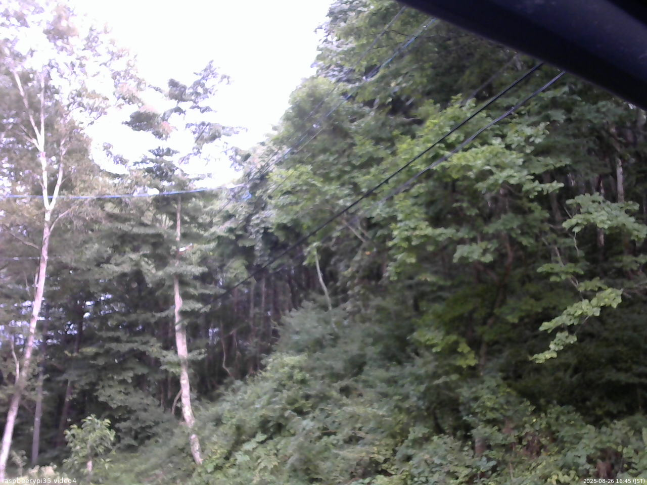 長野県菅平高原 ゆたか山荘 東側上空 2025/08/26 16:45