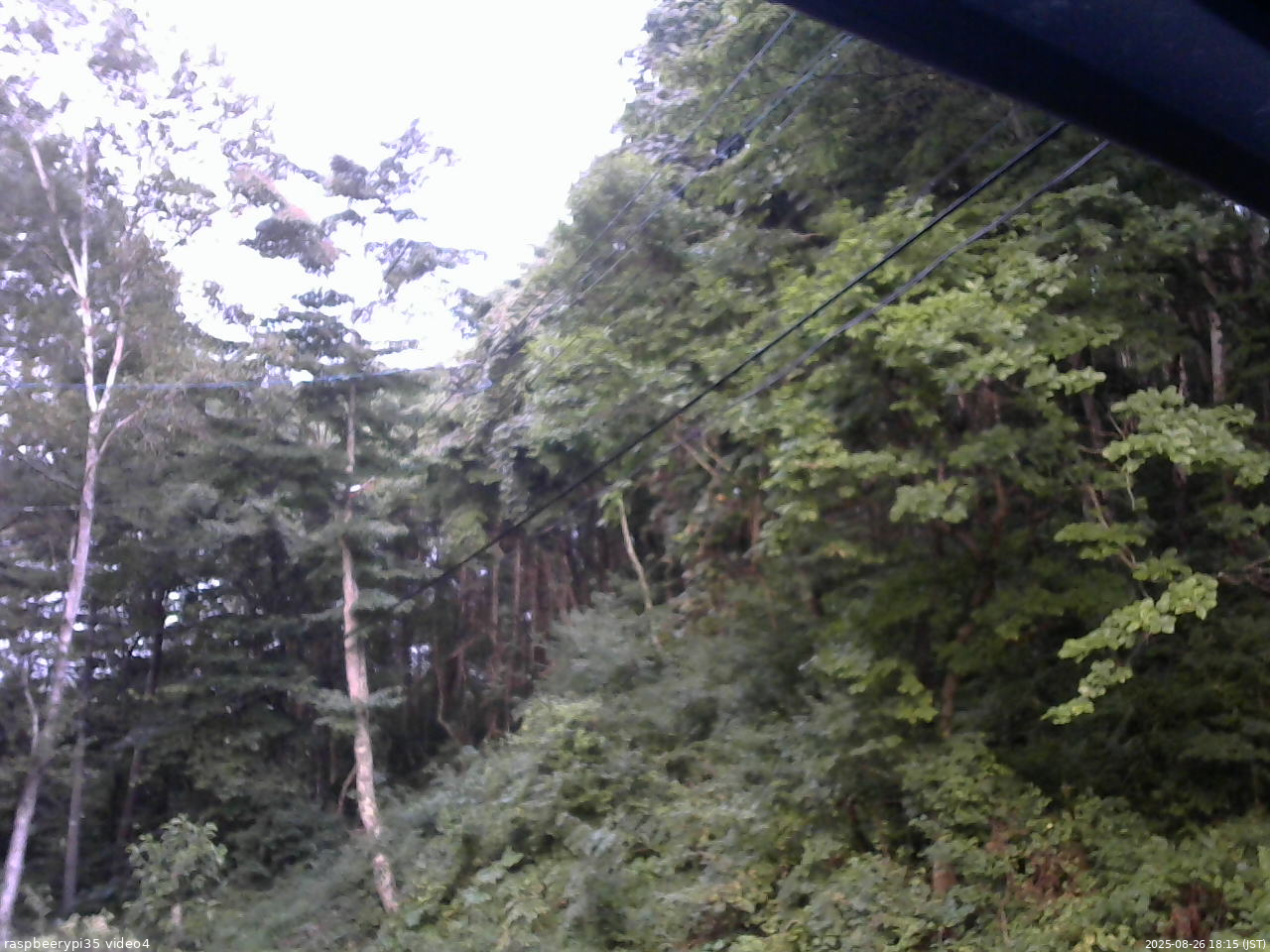 長野県菅平高原 ゆたか山荘 東側上空 2025/08/26 18:15