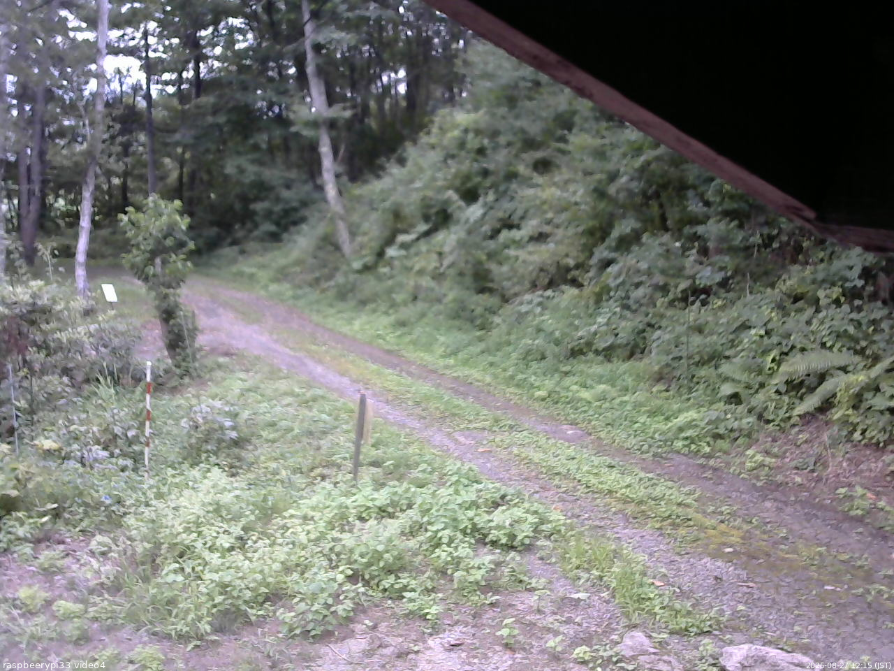 長野県菅平高原 ゆたか山荘 東側(坂下) 2025/08/27 12:15