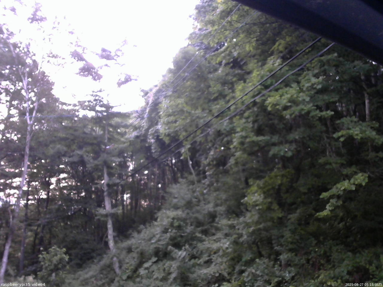 長野県菅平高原 ゆたか山荘 東側上空 2025/08/27 05:15