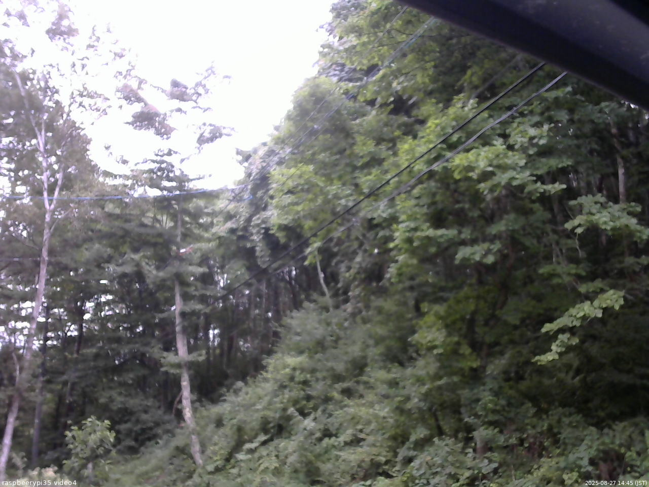 長野県菅平高原 ゆたか山荘 東側上空 2025/08/27 14:45