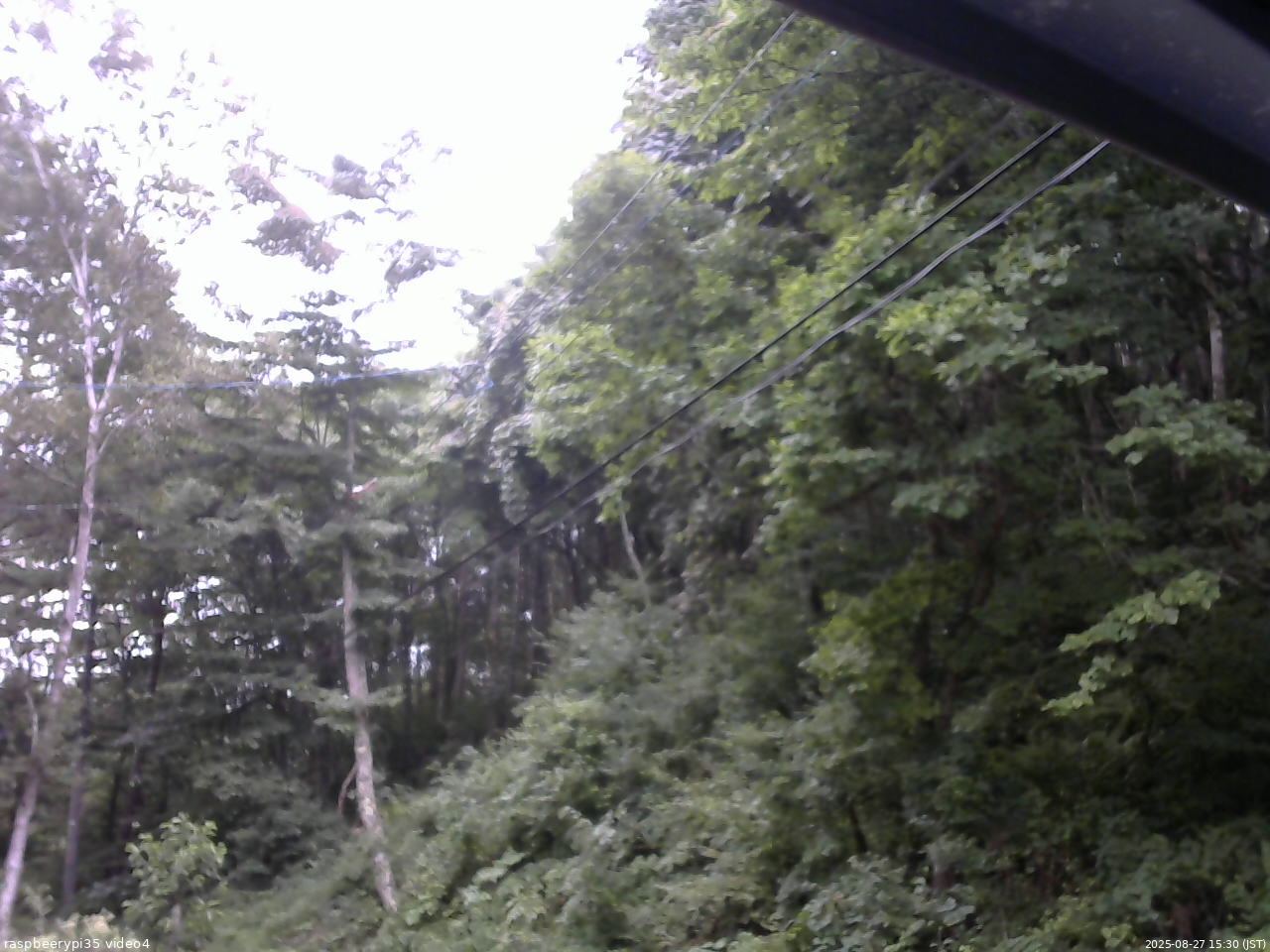 長野県菅平高原 ゆたか山荘 東側上空 2025/08/27 15:30
