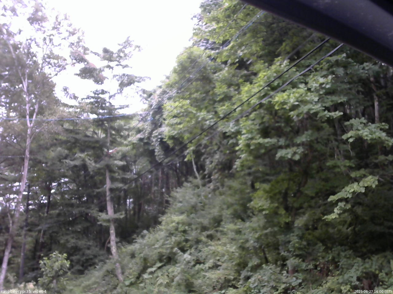 長野県菅平高原 ゆたか山荘 東側上空 2025/08/27 16:00