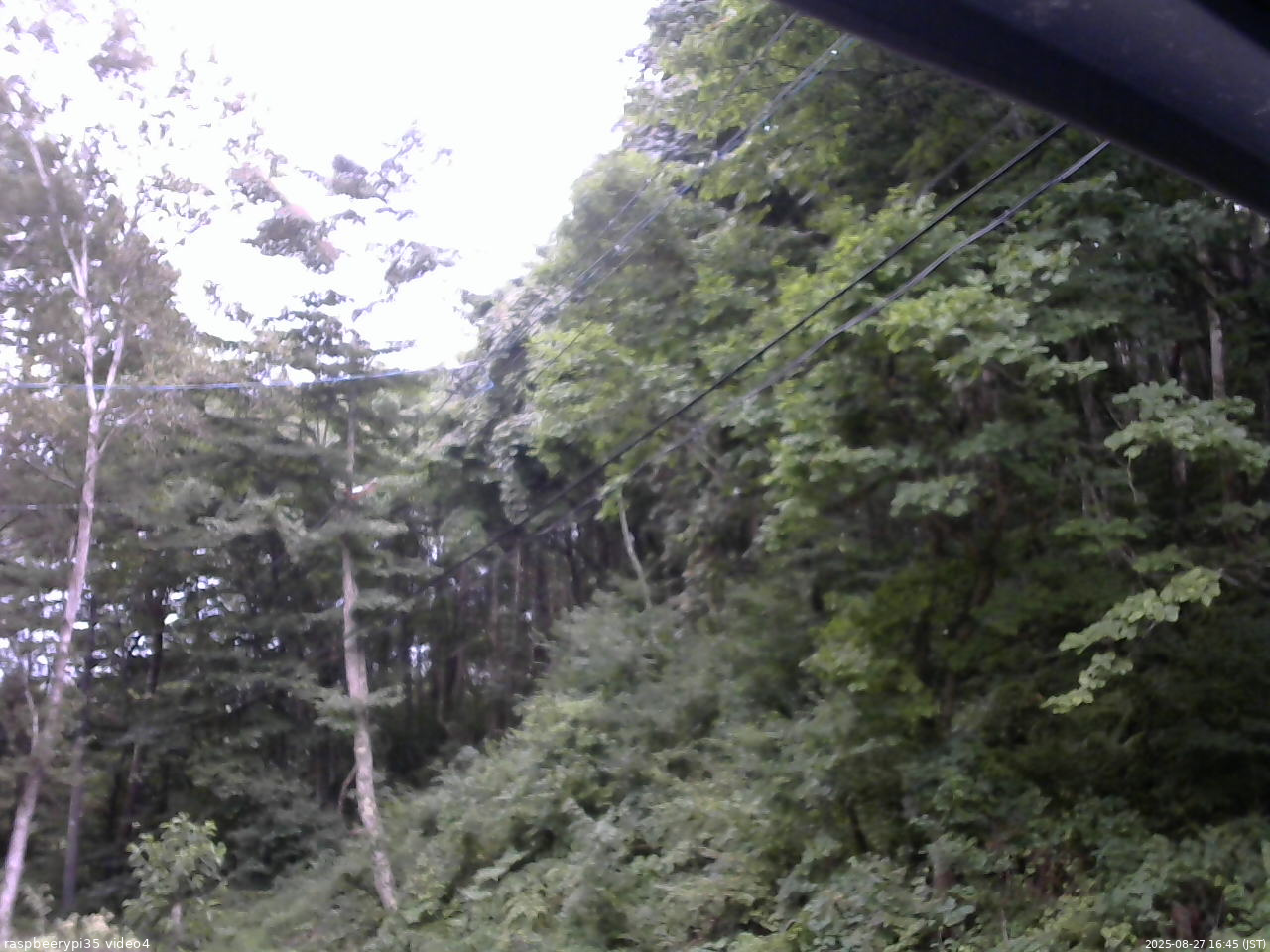 長野県菅平高原 ゆたか山荘 東側上空 2025/08/27 16:45