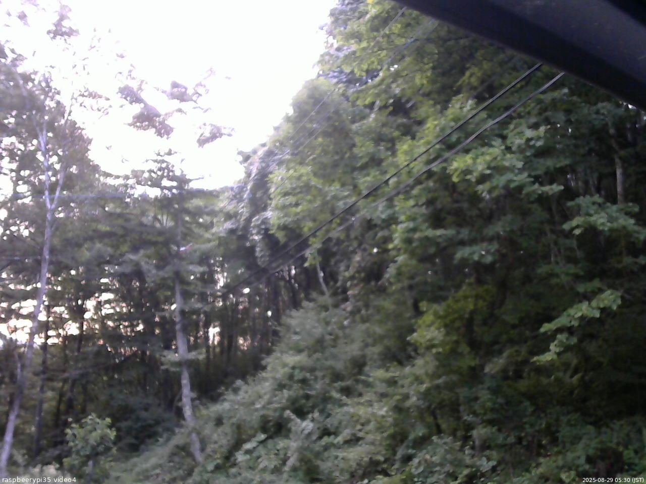 長野県菅平高原 ゆたか山荘 東側上空 2025/08/29 05:30