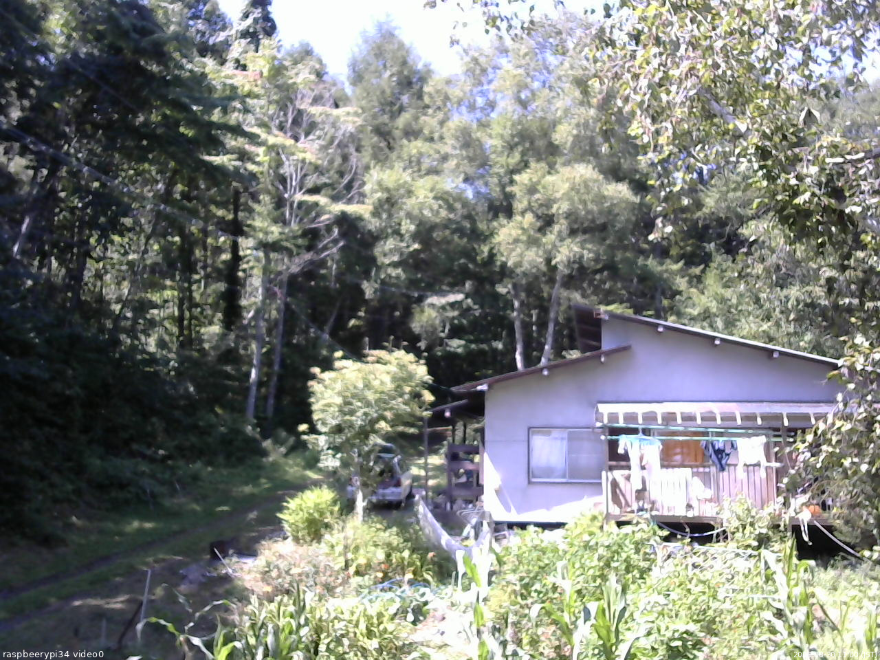 長野県菅平高原 ゆたか山荘 西側(坂上) 2025/08/30 11:00