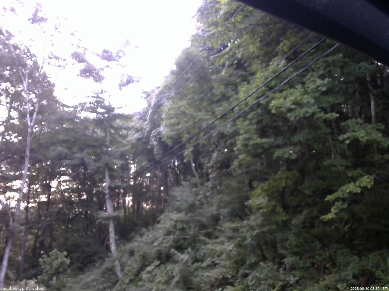長野県菅平高原 ゆたか山荘 東側上空 2025/08/30 05:30