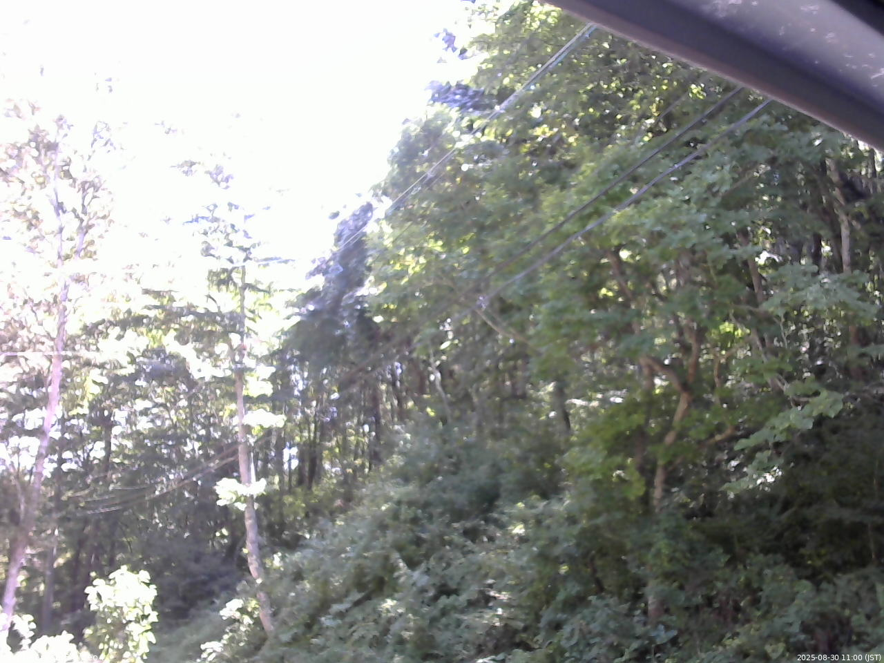 長野県菅平高原 ゆたか山荘 東側上空 2025/08/30 11:00