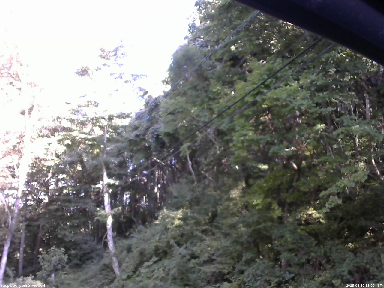 長野県菅平高原 ゆたか山荘 東側上空 2025/08/30 15:00