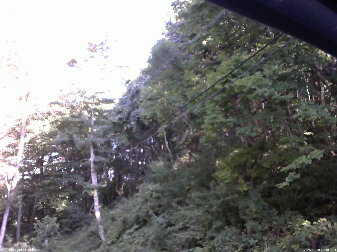 長野県菅平高原 ゆたか山荘 東側上空 2025/08/30 15:30