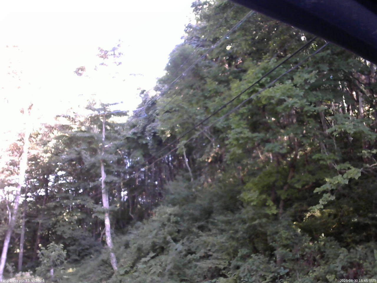 長野県菅平高原 ゆたか山荘 東側上空 2025/08/30 15:45