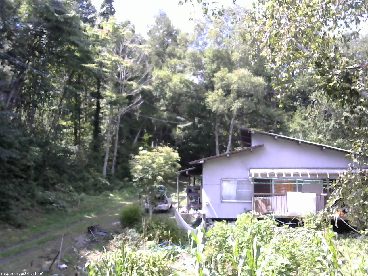 長野県菅平高原 ゆたか山荘 西側(坂上) 2025/08/31 11:30
