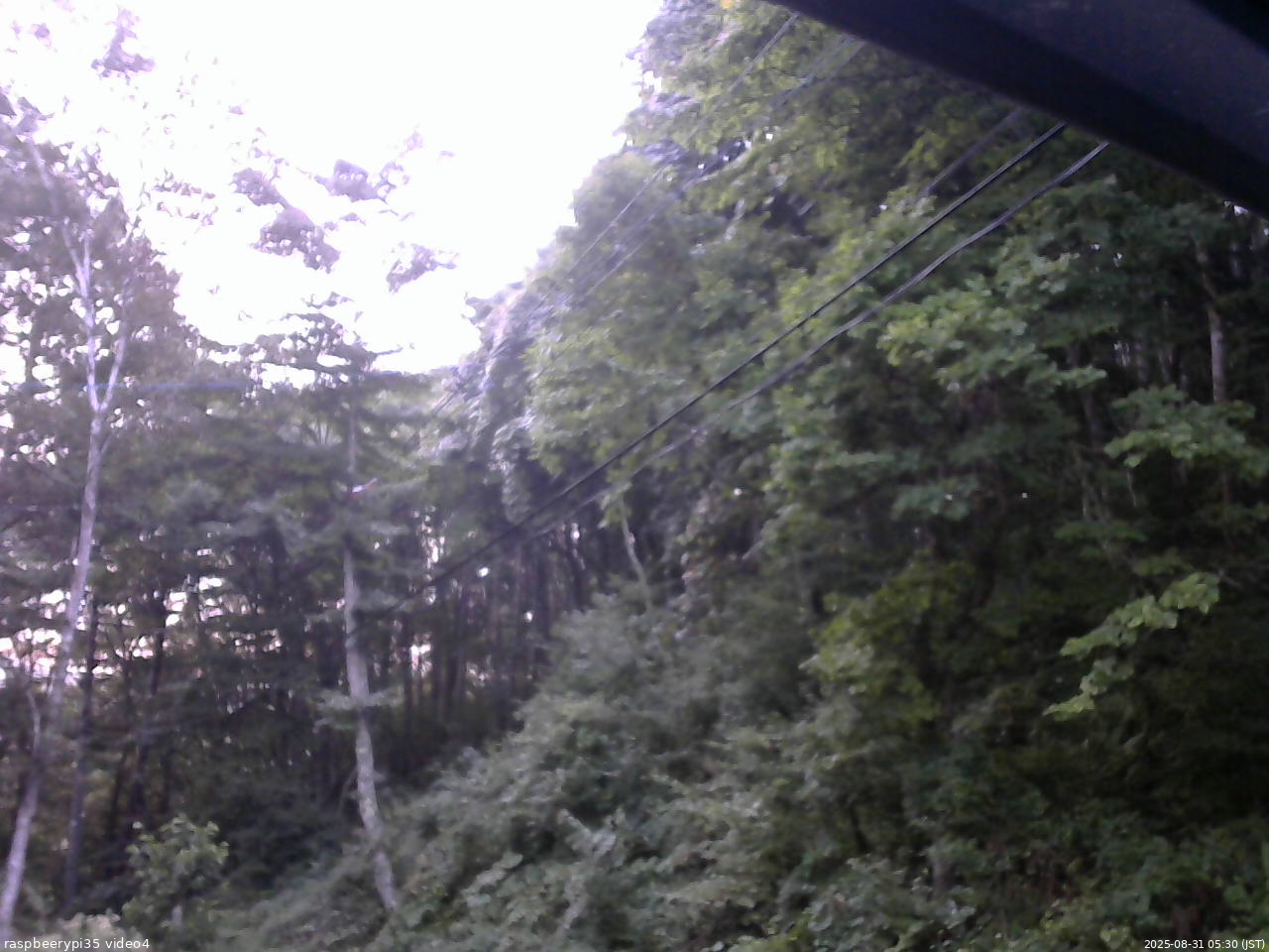 長野県菅平高原 ゆたか山荘 東側上空 2025/08/31 05:30