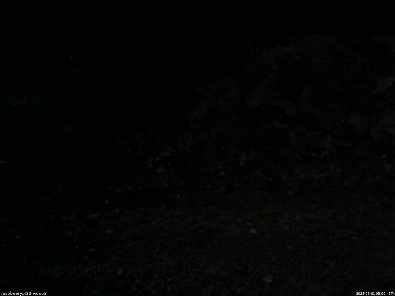 長野県菅平高原 ゆたか山荘 南側 2025/09/01 05:00