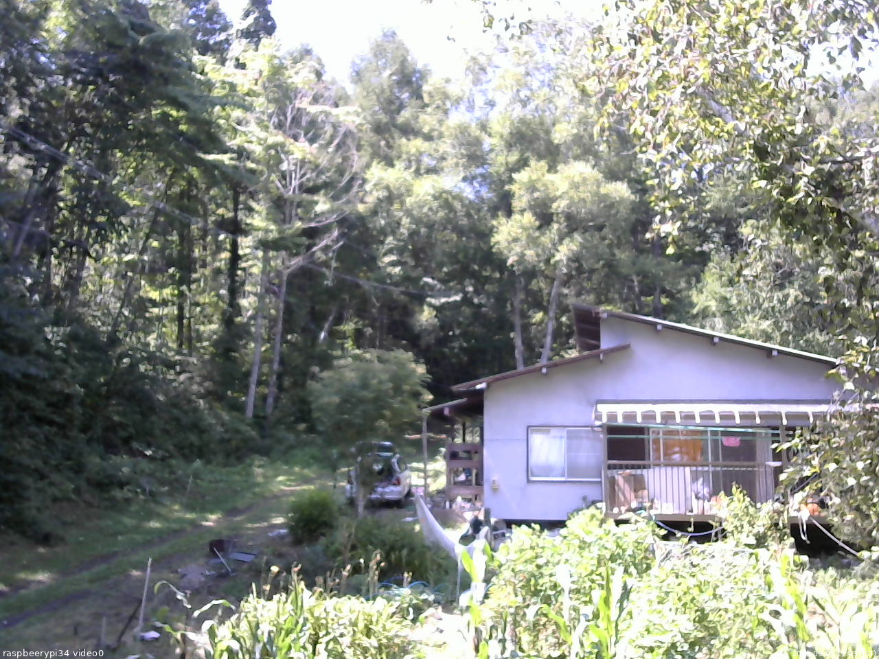 長野県菅平高原 ゆたか山荘 西側(坂上) 2025/09/01 11:45