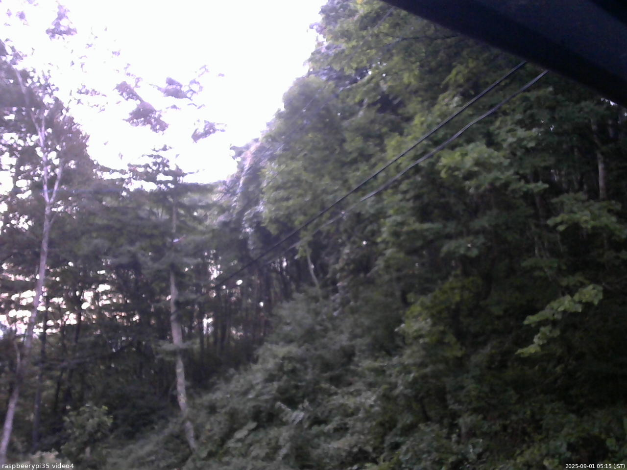 長野県菅平高原 ゆたか山荘 東側上空 2025/09/01 05:15