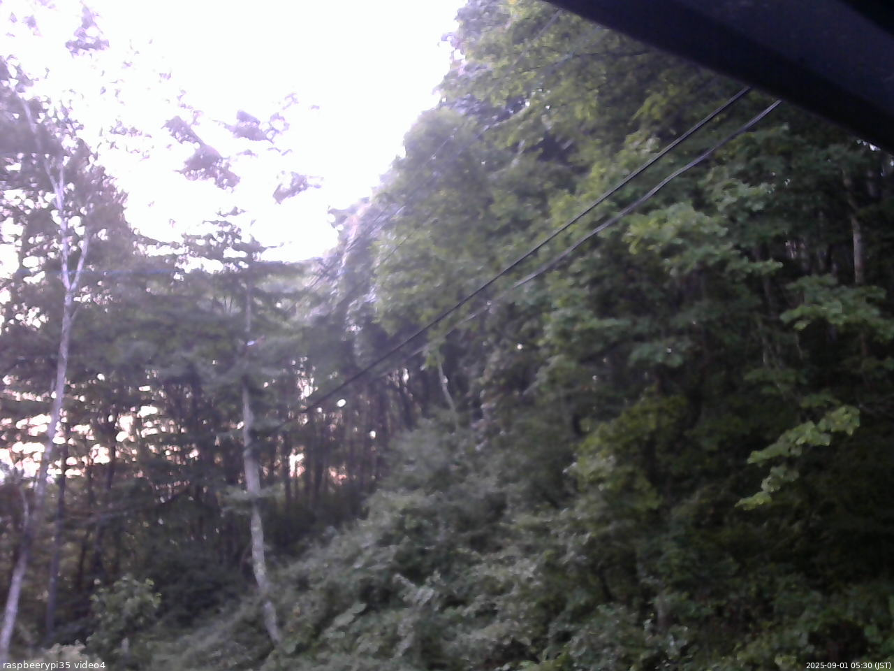 長野県菅平高原 ゆたか山荘 東側上空 2025/09/01 05:30