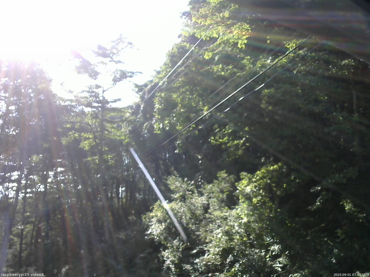 長野県菅平高原 ゆたか山荘 東側上空 2025/09/01 07:45