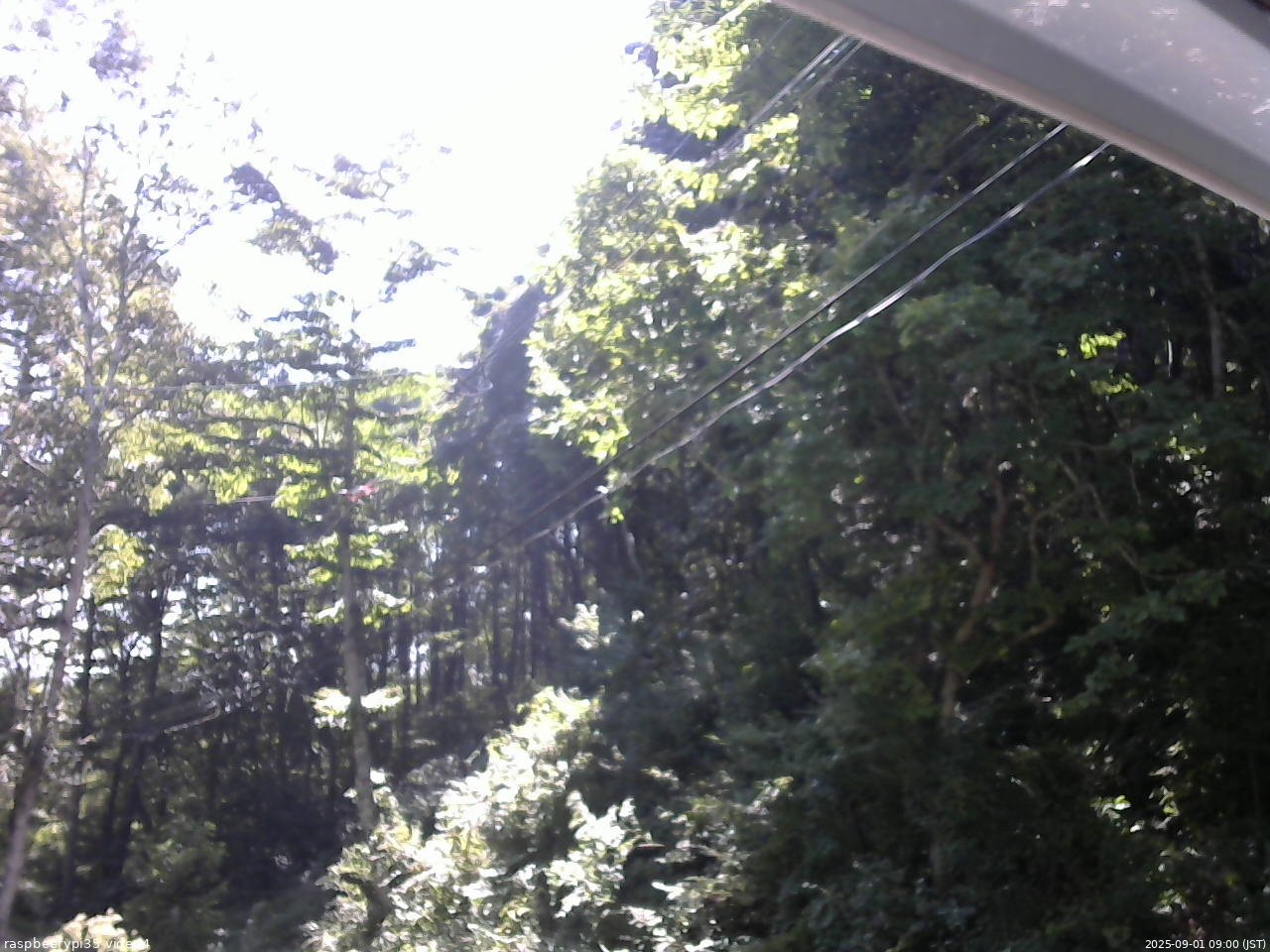 長野県菅平高原 ゆたか山荘 東側上空 2025/09/01 09:00