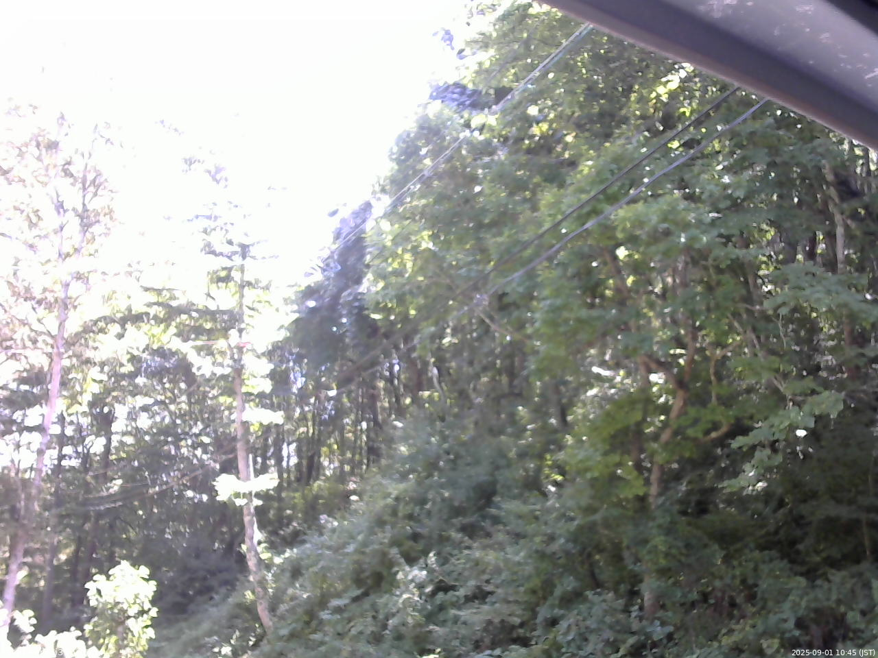 長野県菅平高原 ゆたか山荘 東側上空 2025/09/01 10:45