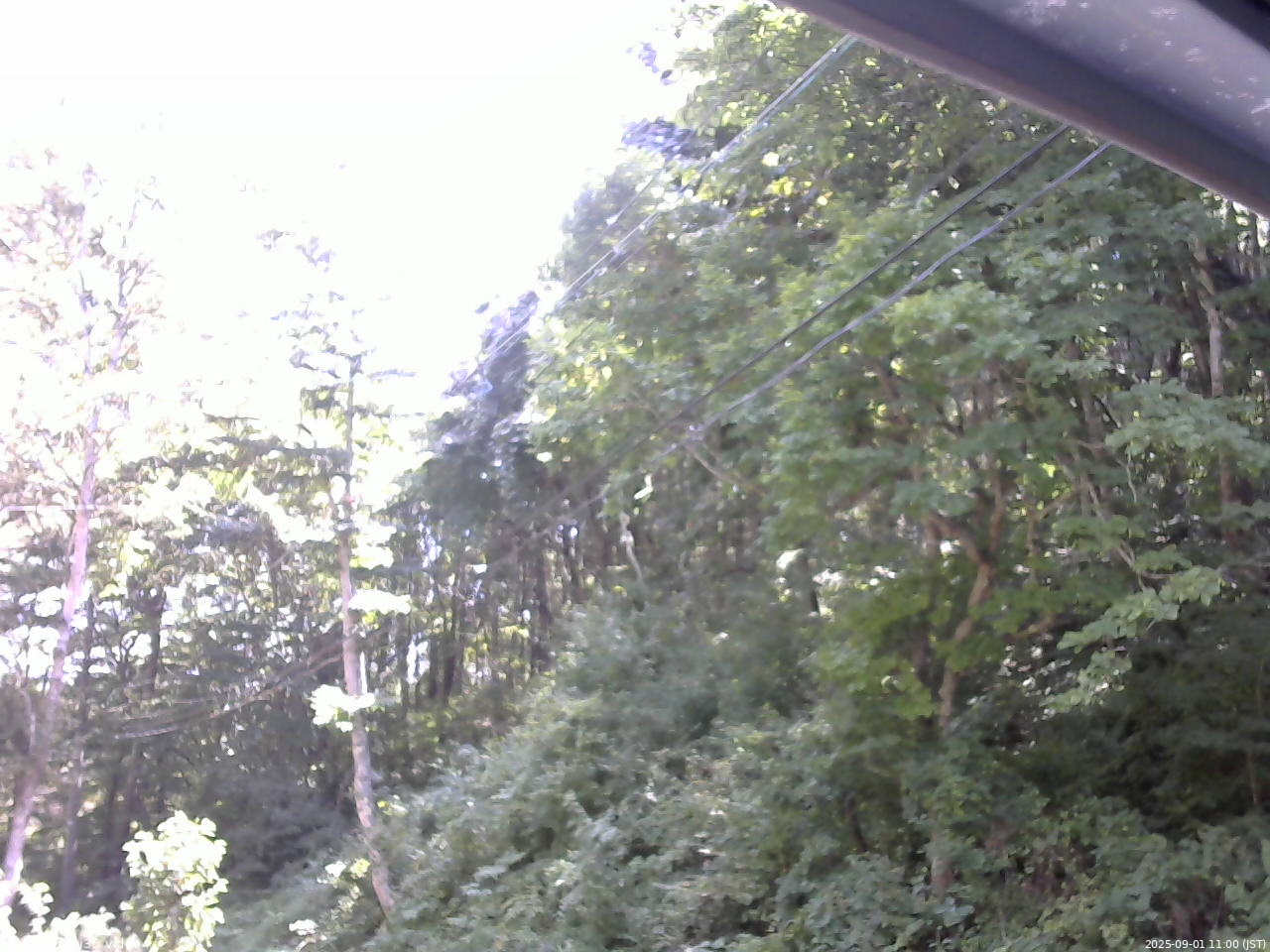 長野県菅平高原 ゆたか山荘 東側上空 2025/09/01 11:00