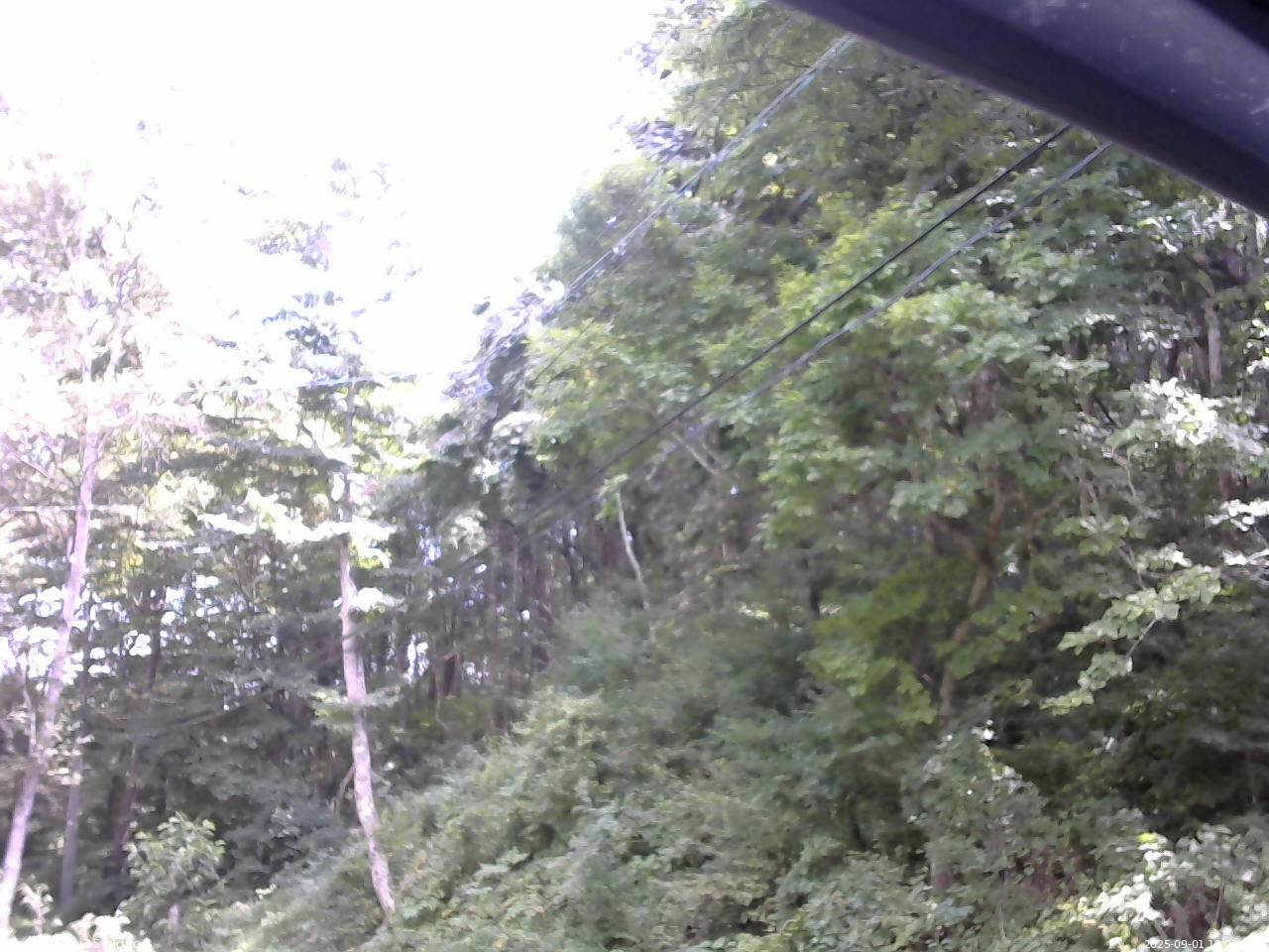 長野県菅平高原 ゆたか山荘 東側上空 2025/09/01 12:00