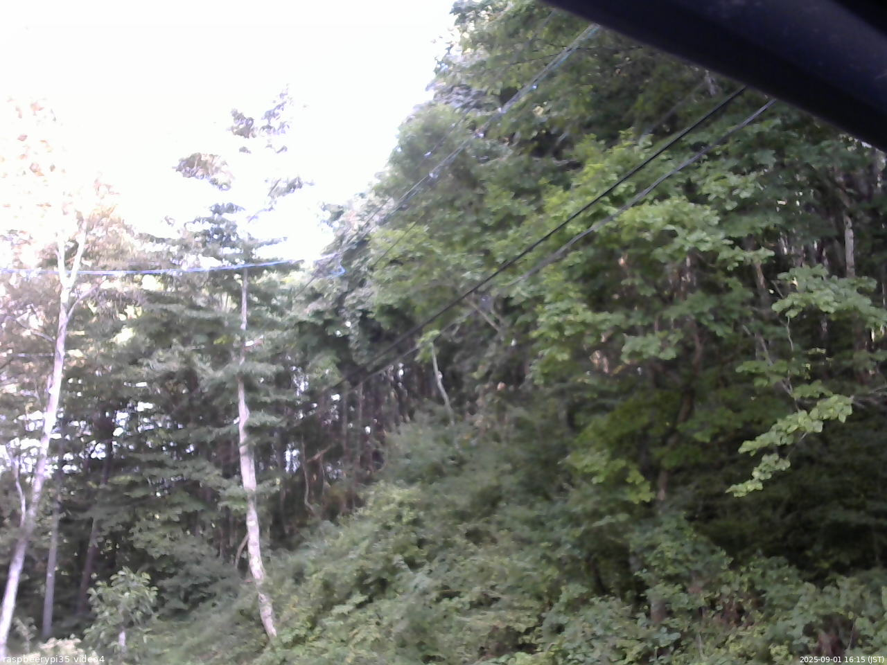 長野県菅平高原 ゆたか山荘 東側上空 2025/09/01 16:15