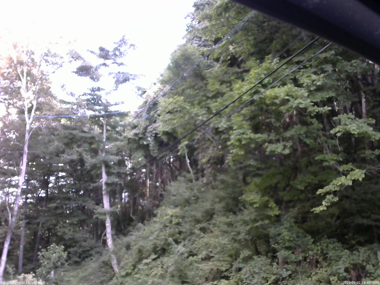 長野県菅平高原 ゆたか山荘 東側上空 2025/09/01 16:45